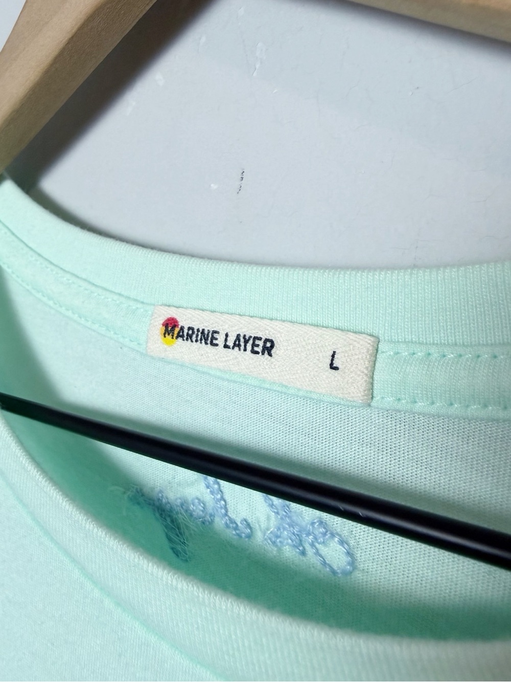 Marine Layer Ombre Short Sleeve Tee - Picture 6 of 10